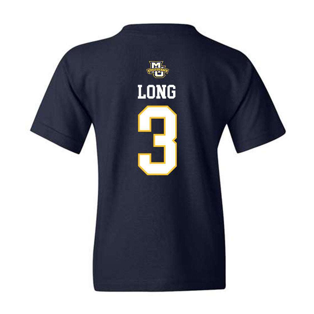 Marquette - NCAA Women's Volleyball : Malayah Long - Sports Shersey Youth T-Shirt