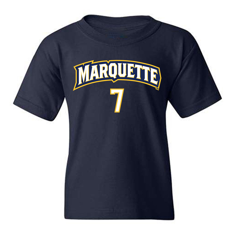 Marquette - NCAA Women's Volleyball : Keira Schmidt - Sports Shersey Youth T-Shirt-0