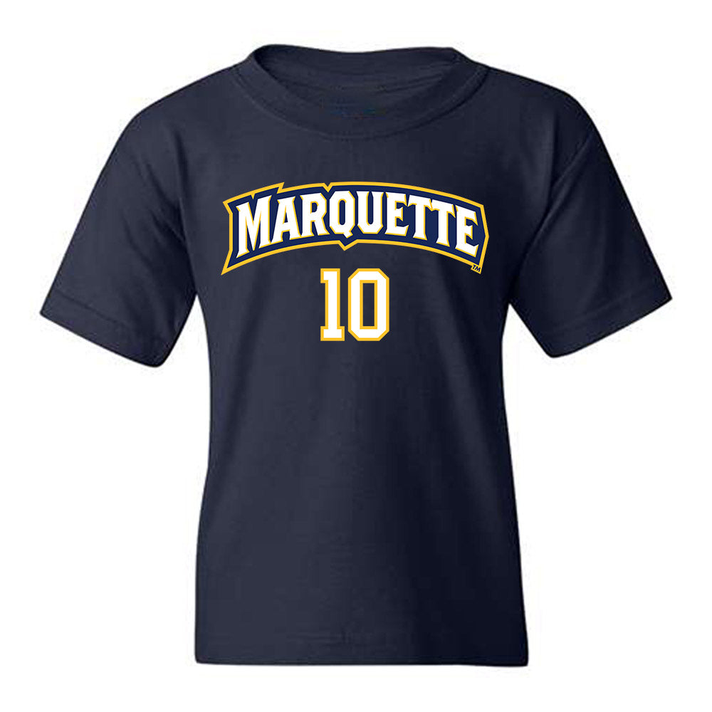 Marquette - NCAA Women's Volleyball : Emma Parks - Sports Shersey Youth T-Shirt-0
