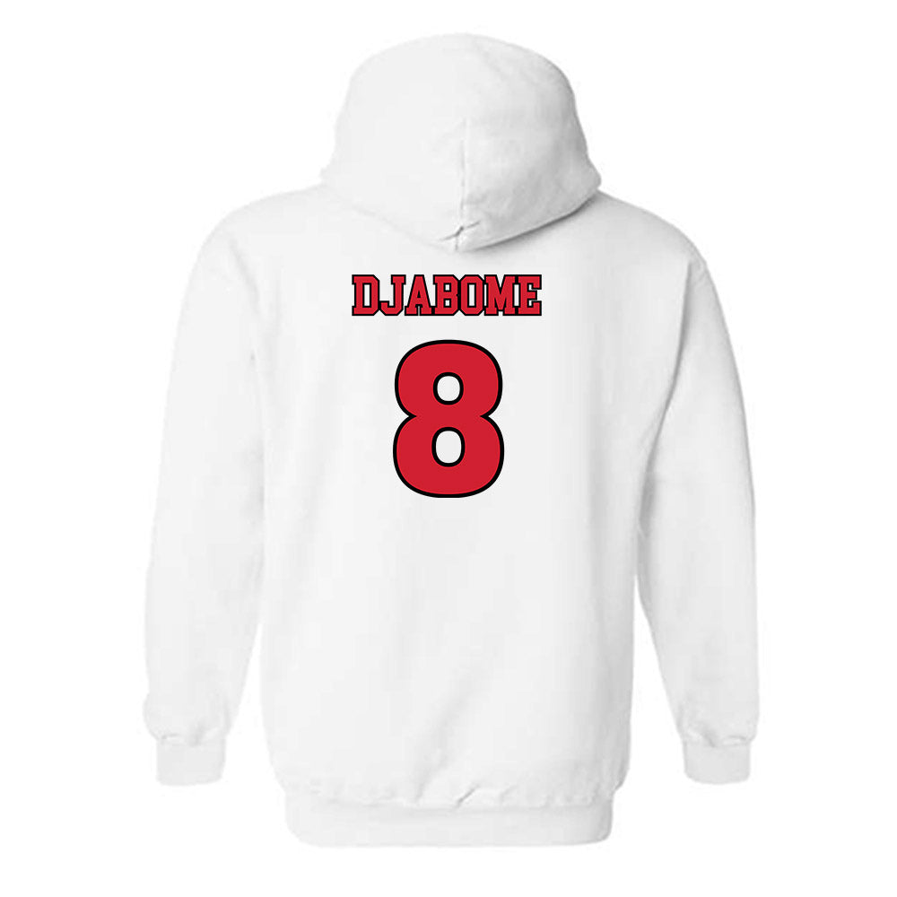 Rutgers - NCAA Football : Dariel Djabome - Sports Shersey Hooded Sweatshirt-1