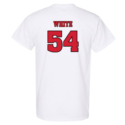 Rutgers - NCAA Football : Taj White - Sports Shersey T-Shirt-1