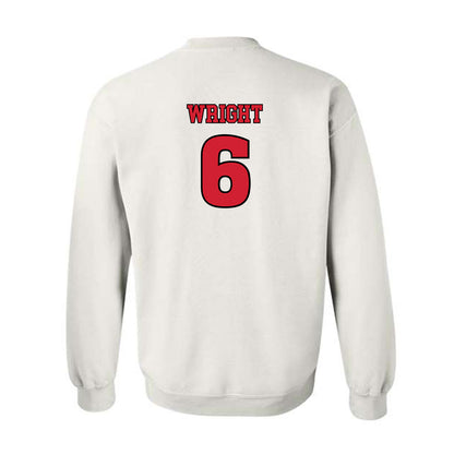 Rutgers - NCAA Football : Abram Wright - Sports Shersey Crewneck Sweatshirt-1
