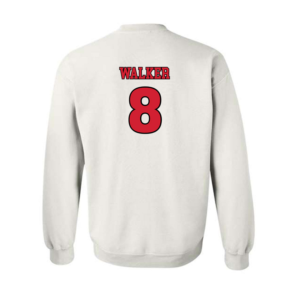 Rutgers - NCAA Football : Jordan Walker - Sports Shersey Crewneck Sweatshirt-1