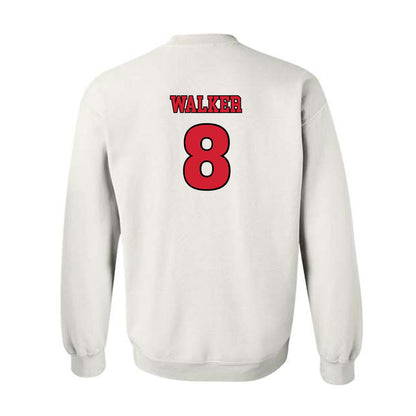 Rutgers - NCAA Football : Jordan Walker - Sports Shersey Crewneck Sweatshirt-1