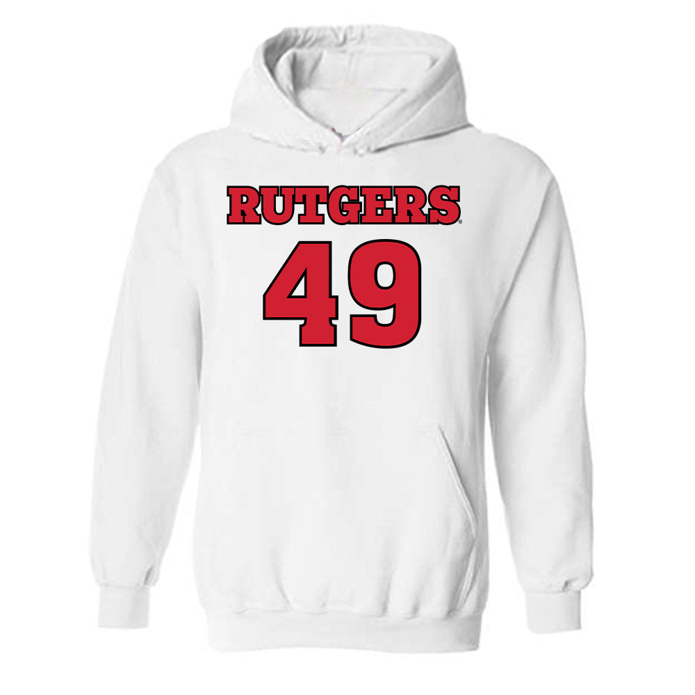 Rutgers - NCAA Football : Evan Ward - Hooded Sweatshirt