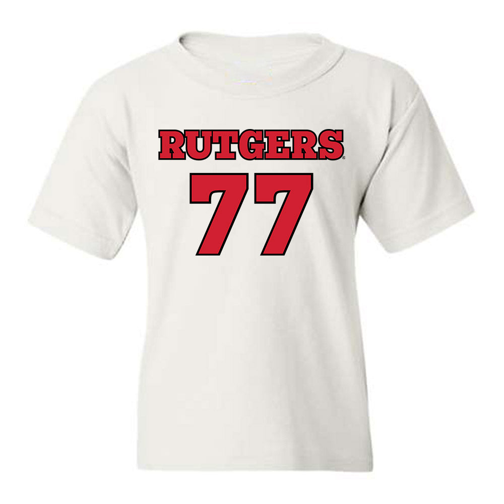 Rutgers - NCAA Football : Kenny Jones Jr - Youth T-Shirt
