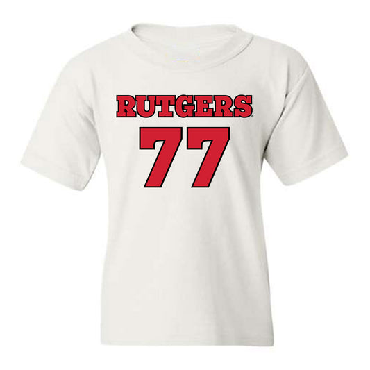 Rutgers - NCAA Football : Kenny Jones Jr - Youth T-Shirt