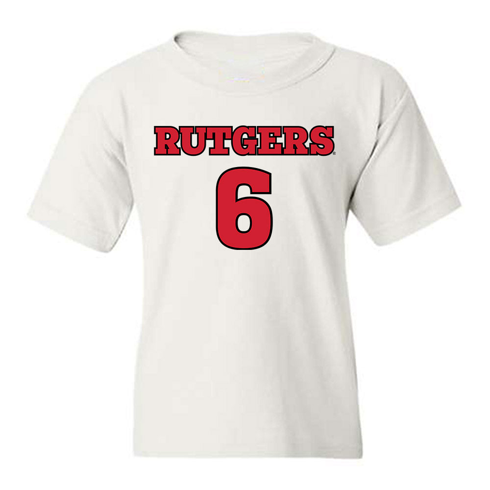Rutgers - NCAA Football : Abram Wright - Sports Shersey Youth T-Shirt-0