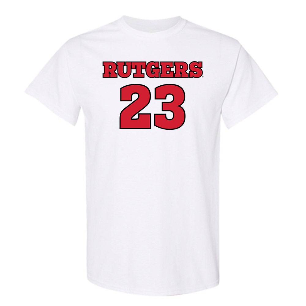 Rutgers - NCAA Football : Edd Guerrier - Sports Shersey T-Shirt-0