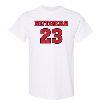 Rutgers - NCAA Football : Edd Guerrier - Sports Shersey T-Shirt-0