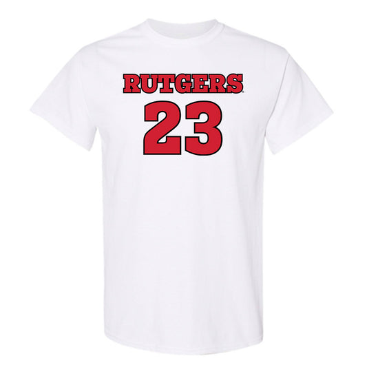 Rutgers - NCAA Football : Edd Guerrier - Sports Shersey T-Shirt-0