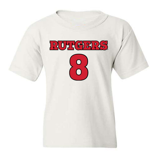 Rutgers - NCAA Football : Dariel Djabome - Sports Shersey Youth T-Shirt-0
