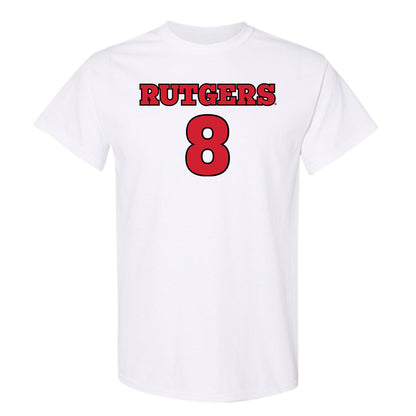 Rutgers - NCAA Football : Jordan Walker - Sports Shersey T-Shirt-0