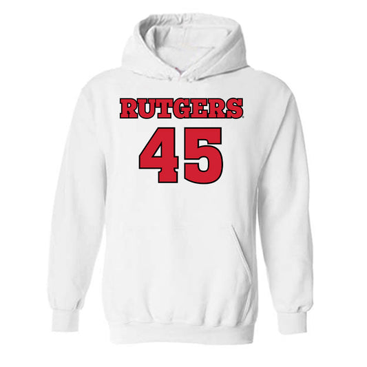 Rutgers - NCAA Football : Shawn Purcell - Hooded Sweatshirt