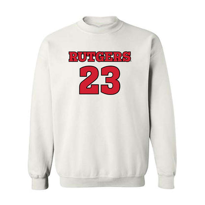 Rutgers - NCAA Football : Edd Guerrier - Sports Shersey Crewneck Sweatshirt-0