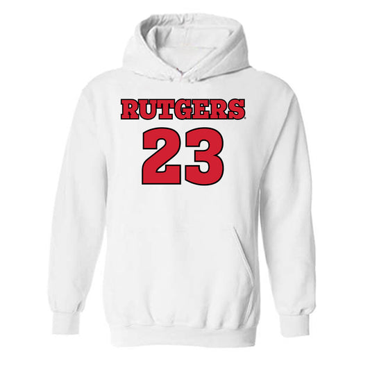 Rutgers - NCAA Football : Edd Guerrier - Sports Shersey Hooded Sweatshirt-0