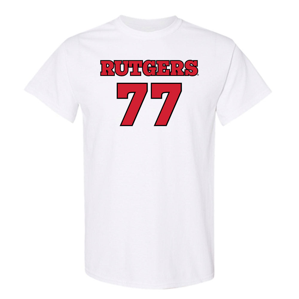 Rutgers - NCAA Football : Kenny Jones Jr - T-Shirt
