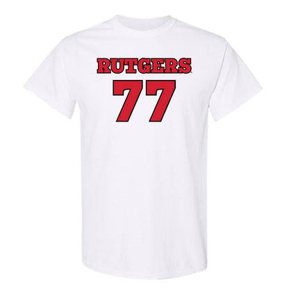 Rutgers - NCAA Football : Kenny Jones Jr - T-Shirt