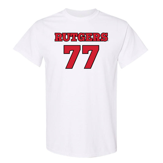 Rutgers - NCAA Football : Kenny Jones Jr - T-Shirt