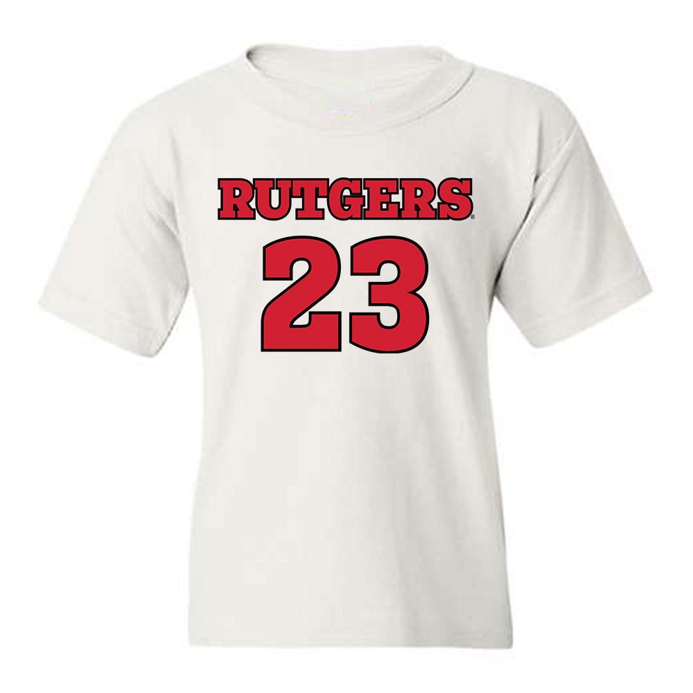 Rutgers - NCAA Football : Edd Guerrier - Sports Shersey Youth T-Shirt-0