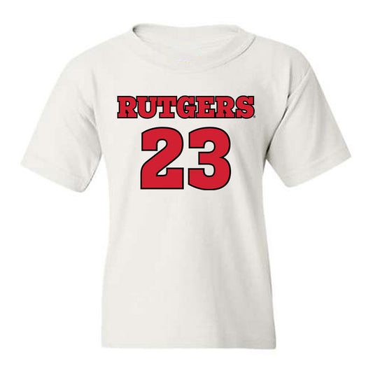 Rutgers - NCAA Football : Edd Guerrier - Sports Shersey Youth T-Shirt-0