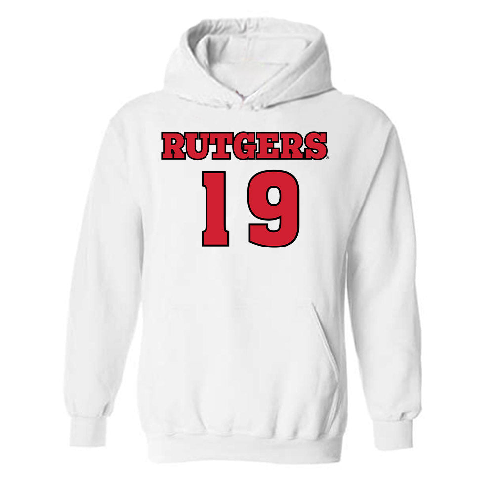Rutgers - NCAA Football : Davoun Fuse - Hooded Sweatshirt