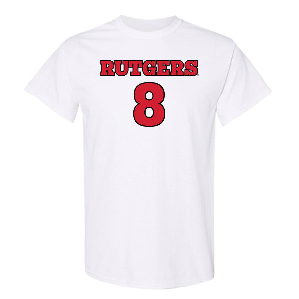 Rutgers - NCAA Football : Dariel Djabome - Sports Shersey T-Shirt-0