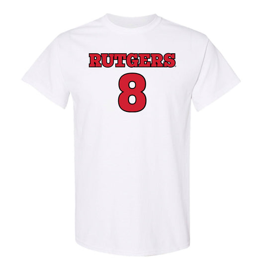 Rutgers - NCAA Football : Dariel Djabome - Sports Shersey T-Shirt-0