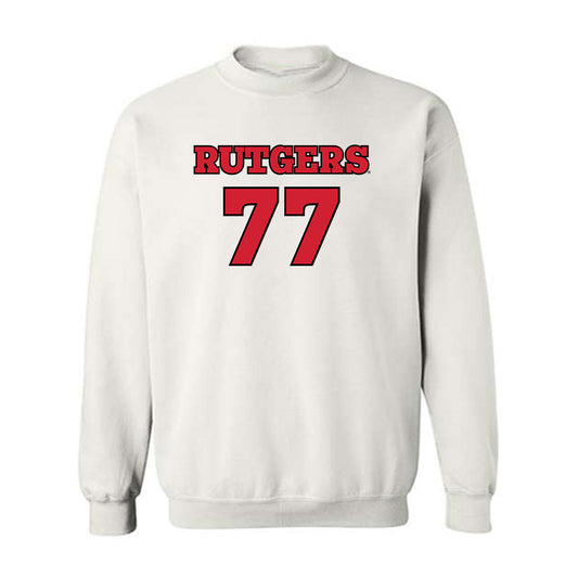 Rutgers - NCAA Football : Kenny Jones Jr - Crewneck Sweatshirt
