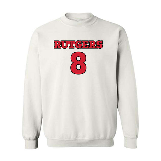 Rutgers - NCAA Football : Dariel Djabome - Sports Shersey Crewneck Sweatshirt-0