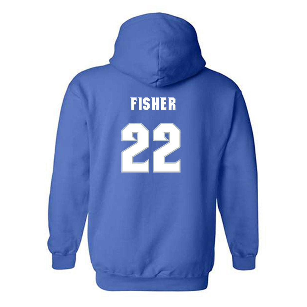 Seton Hall - NCAA Men's Basketball : Elijah Fisher - Classic Shersey Hooded Sweatshirt-1