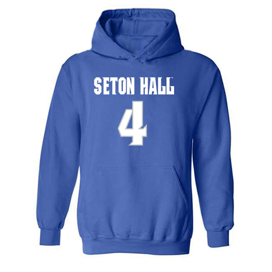 Seton Hall - NCAA Men's Basketball : Prince Aligbe - Classic Shersey Hooded Sweatshirt-0