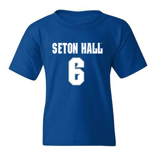 Seton Hall - NCAA Men's Basketball : David Tubek - Classic Shersey Youth T-Shirt-0