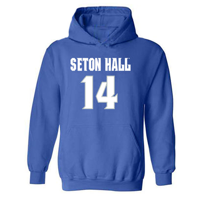 Seton Hall - NCAA Men's Basketball : AJ Staton-McCray - Classic Shersey Hooded Sweatshirt-0