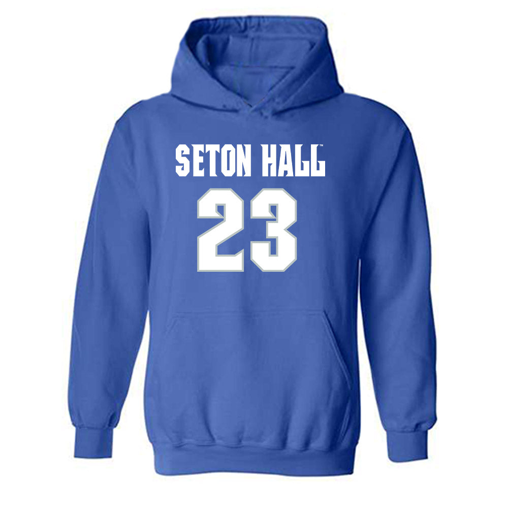 Seton Hall - NCAA Men's Basketball : Emmanuel Okorafor - Classic Shersey Hooded Sweatshirt-0