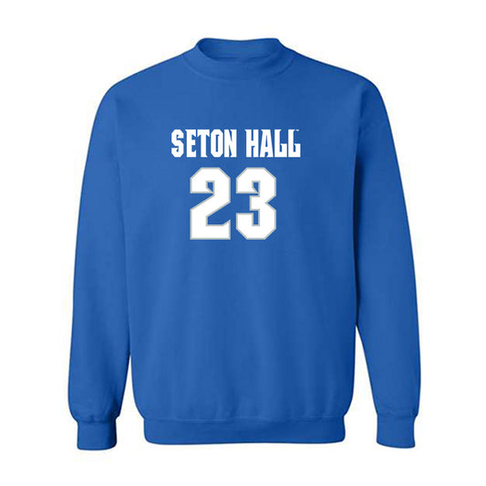 Seton Hall - NCAA Men's Basketball : Emmanuel Okorafor - Classic Shersey Crewneck Sweatshirt-0