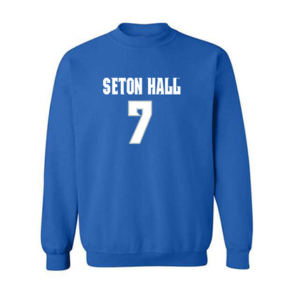 Seton Hall - NCAA Men's Basketball : Joshua Rivera - Classic Shersey Crewneck Sweatshirt-0