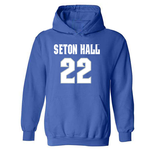 Seton Hall - NCAA Men's Basketball : Elijah Fisher - Classic Shersey Hooded Sweatshirt-0