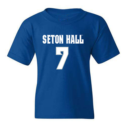 Seton Hall - NCAA Men's Basketball : Joshua Rivera - Classic Shersey Youth T-Shirt-0
