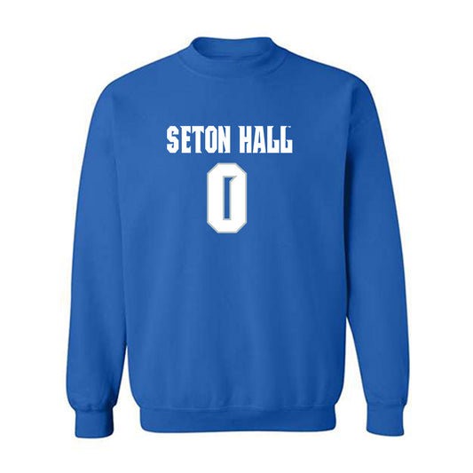 Seton Hall - NCAA Men's Basketball : Adam Clark - Classic Shersey Crewneck Sweatshirt-0