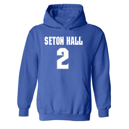 Seton Hall - NCAA Men's Basketball : Tajuan Simpkins - Classic Shersey Hooded Sweatshirt-0