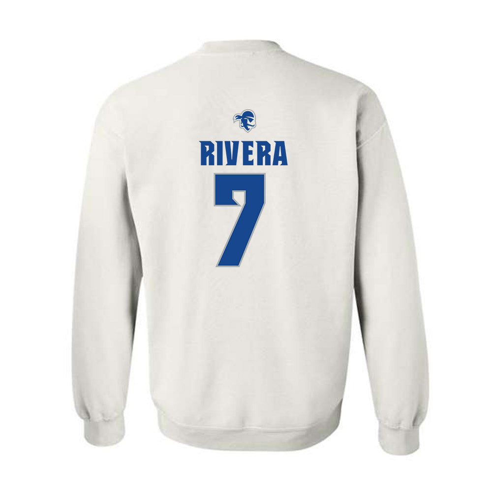 Seton Hall - NCAA Men's Basketball : Joshua Rivera - Classic Shersey Crewneck Sweatshirt-1