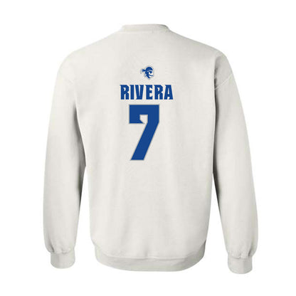 Seton Hall - NCAA Men's Basketball : Joshua Rivera - Classic Shersey Crewneck Sweatshirt-1