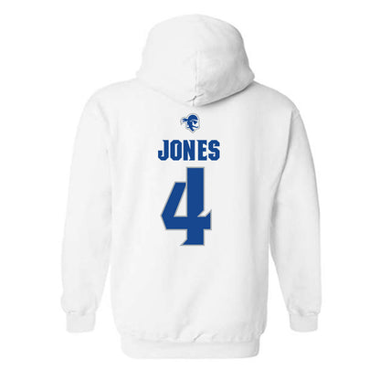 Seton Hall - NCAA Women's Basketball : Savanna Jones - Classic Shersey Hooded Sweatshirt-1