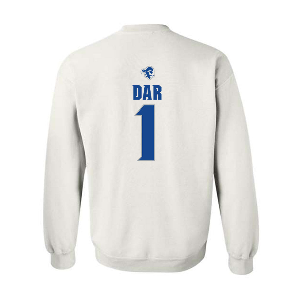Seton Hall - NCAA Men's Basketball : Jacob Dar - Classic Shersey Crewneck Sweatshirt-1