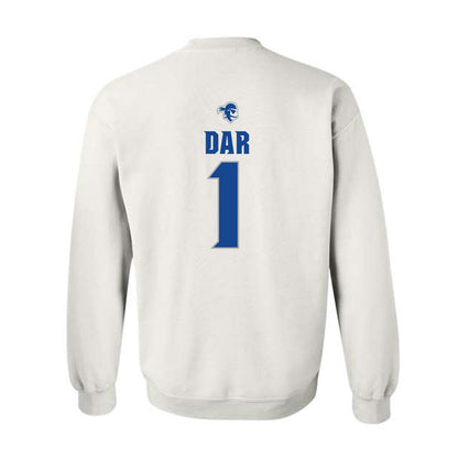 Seton Hall - NCAA Men's Basketball : Jacob Dar - Classic Shersey Crewneck Sweatshirt-1