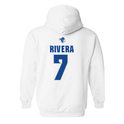 Seton Hall - NCAA Men's Basketball : Joshua Rivera - Classic Shersey Hooded Sweatshirt-1