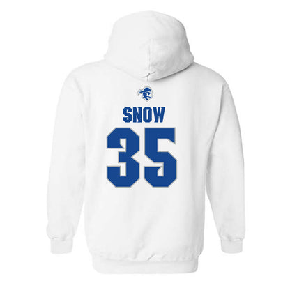 Seton Hall - NCAA Women's Basketball : Jada. Snow - Classic Shersey Hooded Sweatshirt-1