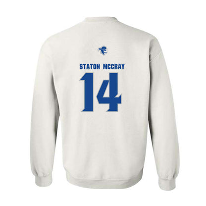 Seton Hall - NCAA Men's Basketball : AJ Staton-McCray - Classic Shersey Crewneck Sweatshirt-1