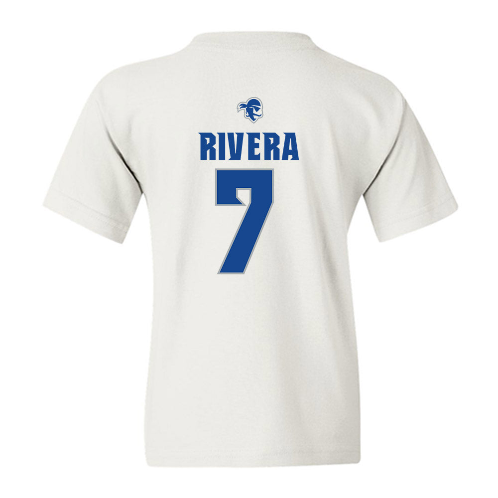 Seton Hall - NCAA Men's Basketball : Joshua Rivera - Classic Shersey Youth T-Shirt-1
